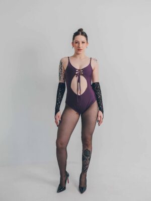 Gigi Bodysuit Covered - Midnight Collection